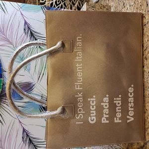 *NWT* Fluently Tote Bag - Champagne